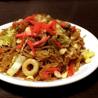 リーズナブルに美味しい「ちくわ焼きそば」